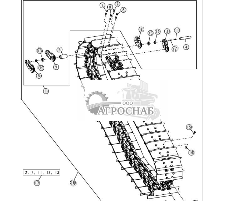 Направляющие цепи центровки маршрута (только на машинах с 8 роликами) - ST26220 10.jpg